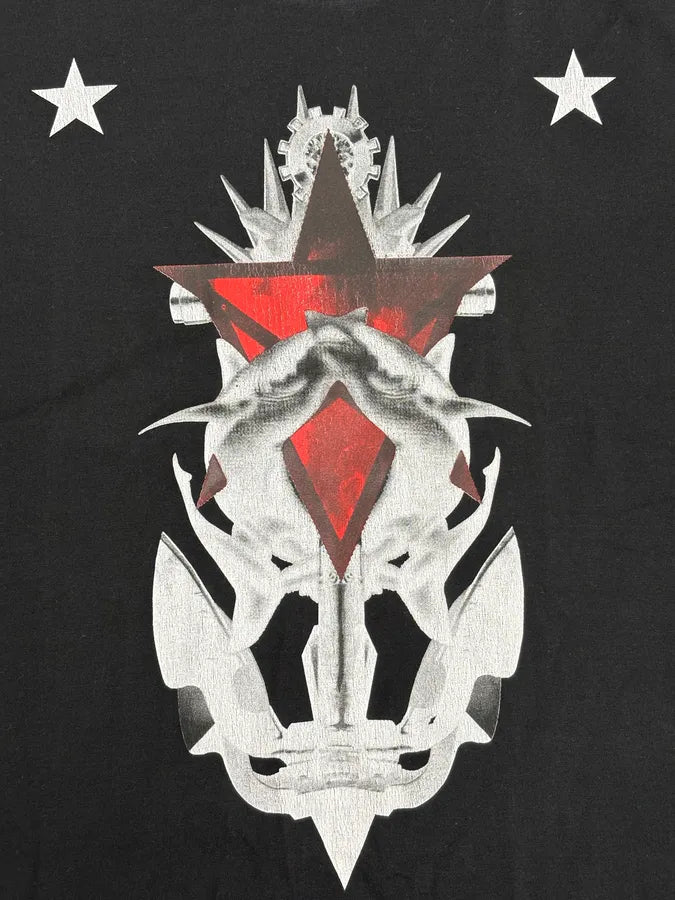 SS2015 Givenchy Star Modern Abstract Black T-Shirt by RIccardo Tisci cgZPrlW 6
