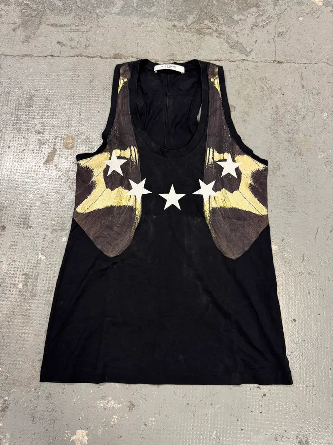 Givenchy Stars Butterfly Black Tank Top kRUXjoK 0