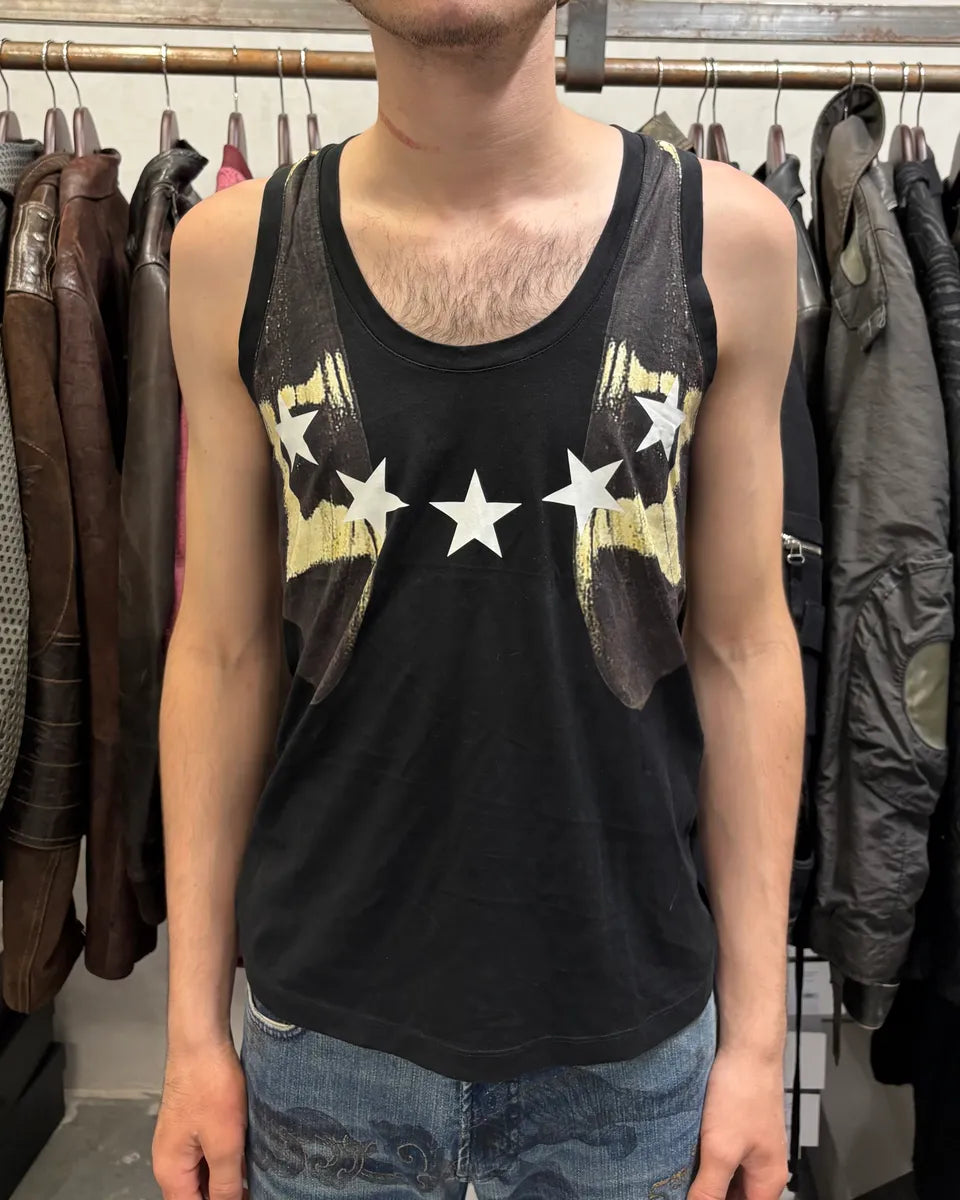 Givenchy Stars Butterfly Black Tank Top kRUXjoK 1