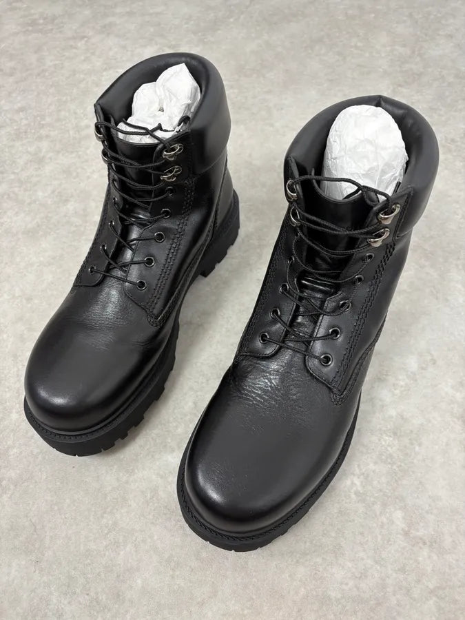 Givenchy 4G Storm Calf Leather Black Lace Up Boots OAZErkM 2