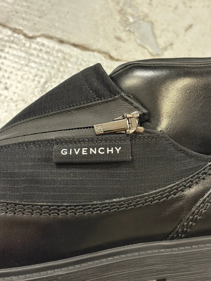 Givenchy Black Storm Zip-Up Ankle Boots gfrSgOa 7