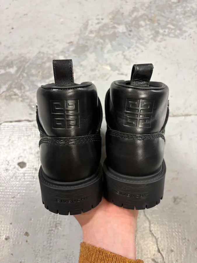 Givenchy Black Storm Zip-Up Ankle Boots gfrSgOa 6