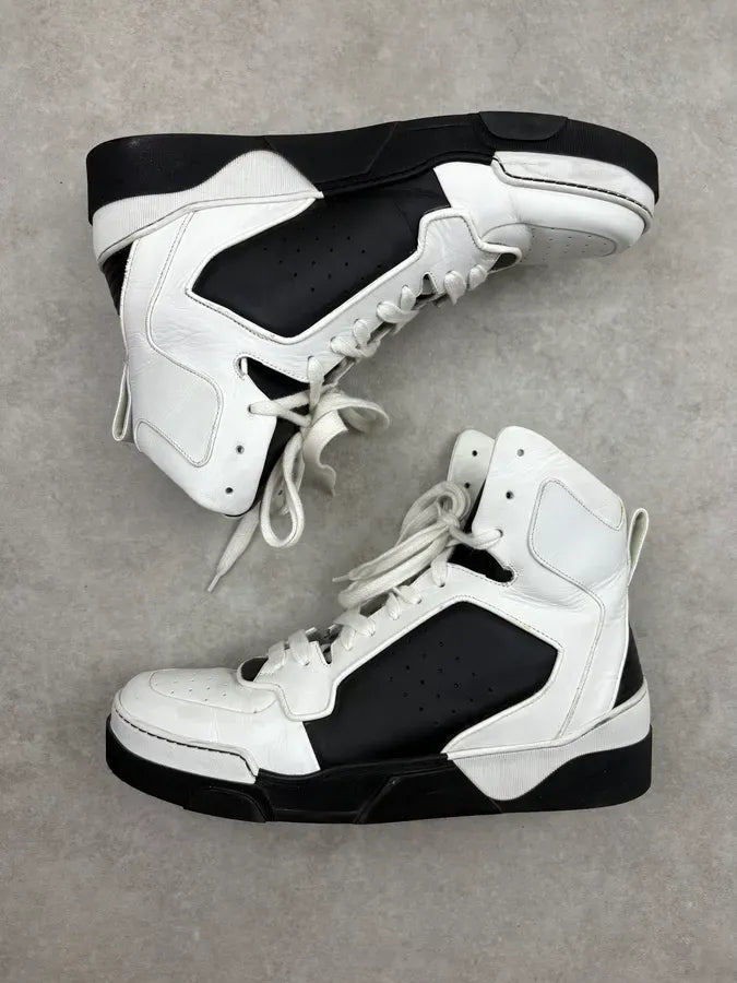 Givenchy Tyson Black & White High Top Sneakers xaTZfnh 3