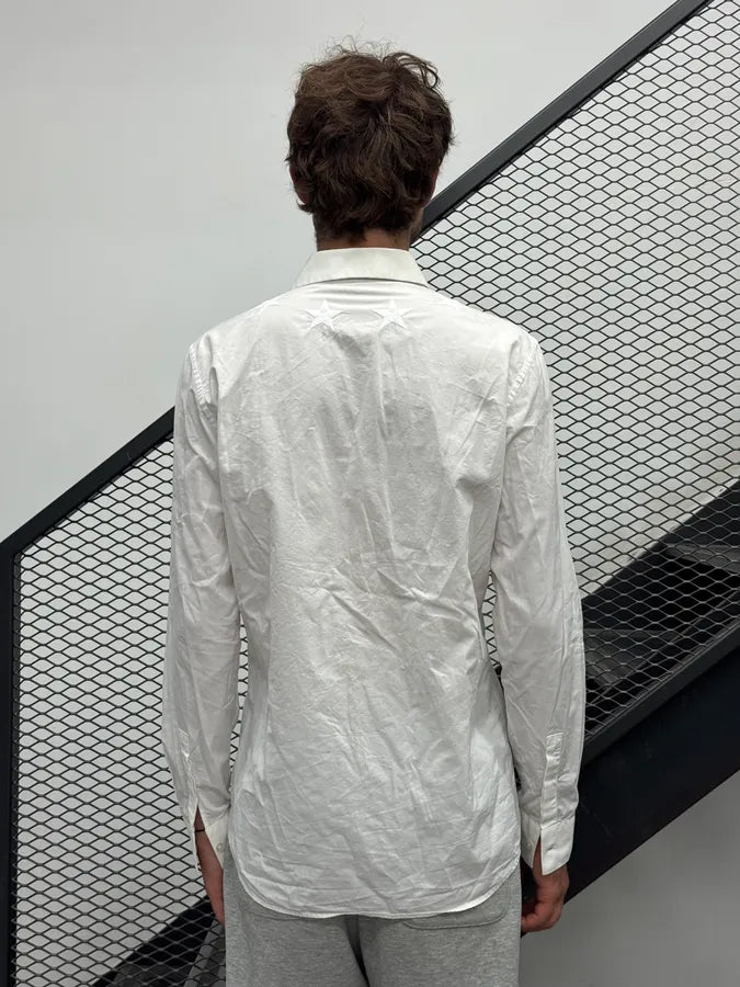 SS2017 Givenchy White Star Embroidered Shirt by Riccardo Tisci kRFWIvm 2