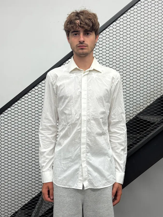 SS2017 Givenchy White Star Embroidered Shirt by Riccardo Tisci kRFWIvm 1