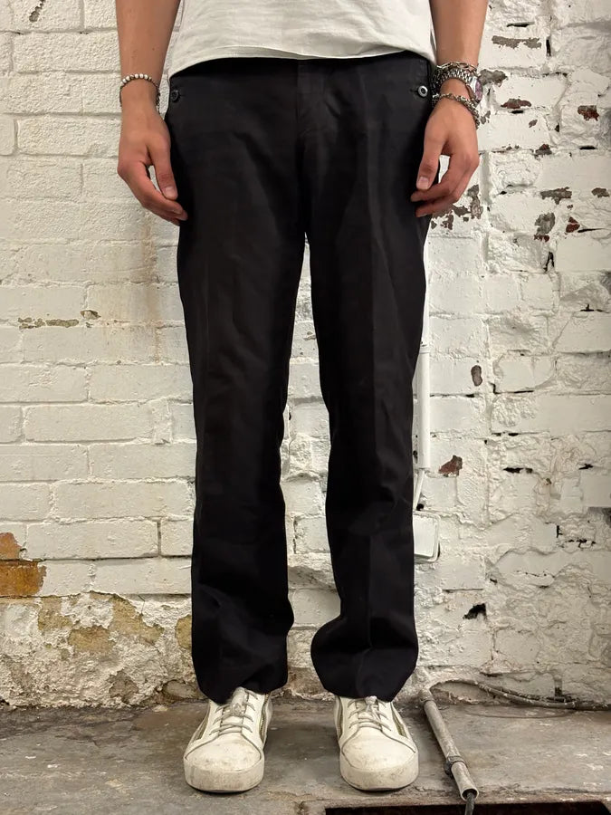 2010s Gucci Black Minimalist Pants TfZTPED 0