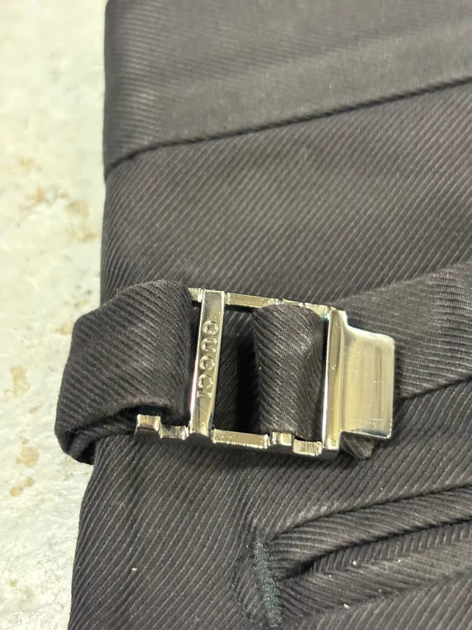 2010s Gucci Black Minimalist Pants TfZTPED 9