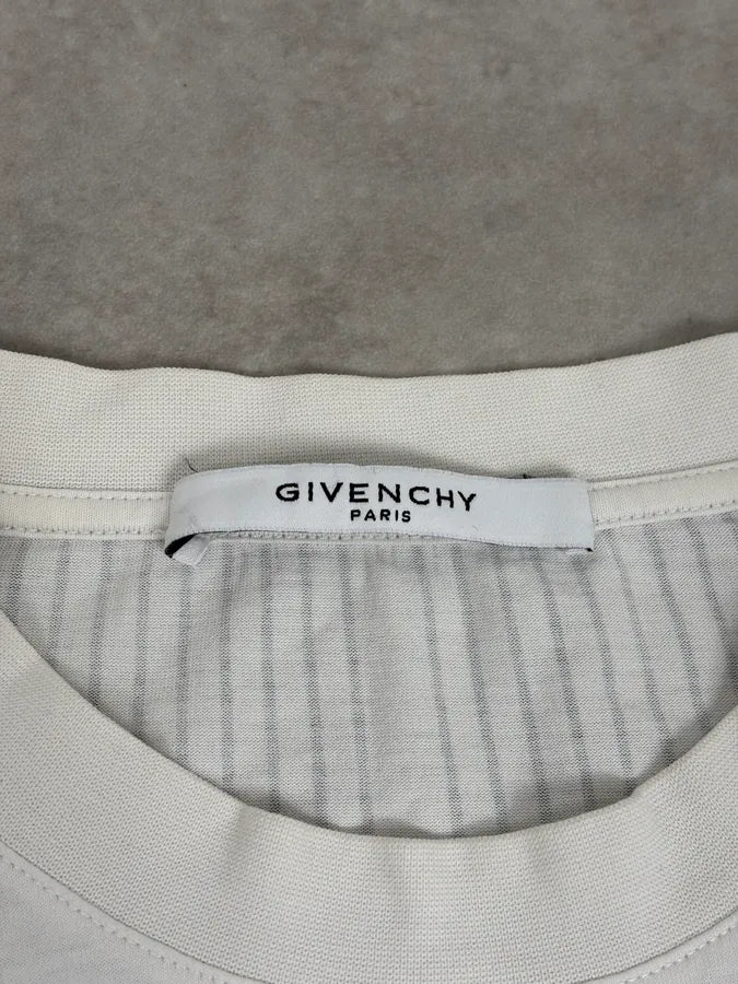 SS2015 Givenchy White Cross Religous Modern T-Shirt by Riccardo Tisci YIxEGGn 6