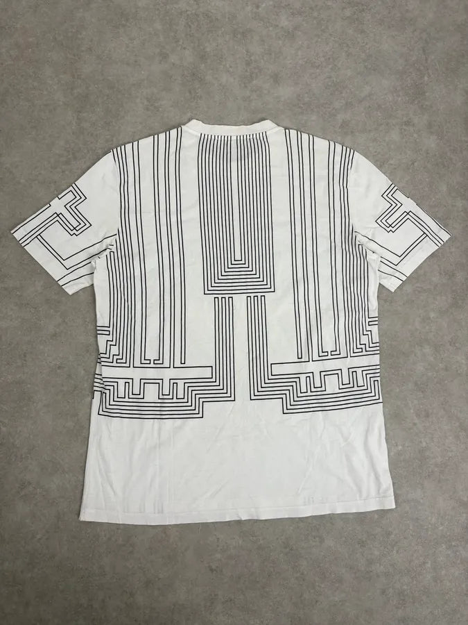 SS2015 Givenchy White Cross Religous Modern T-Shirt by Riccardo Tisci YIxEGGn 5