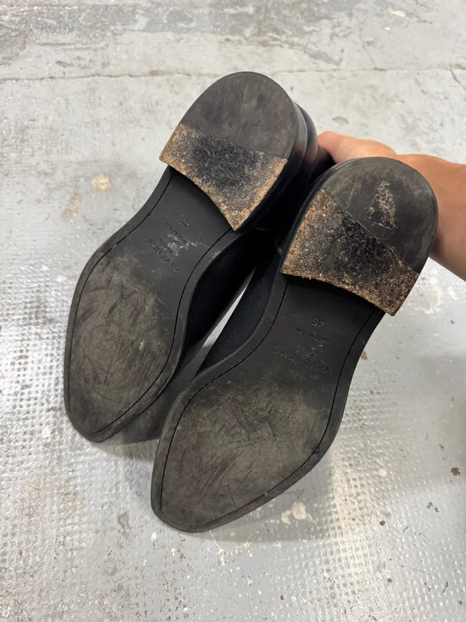 Givenchy White Star Black Leather Chelsea Boots by Riccardo Tisci KSxIhxR 7