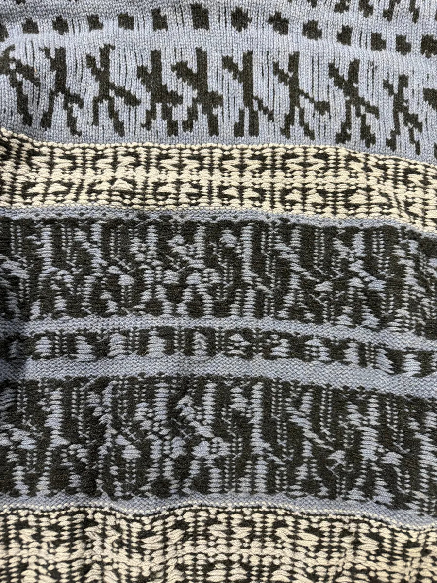 Givenchy x Chit Float Stitch Lambswool Blue Sweater aNuqLbV 5