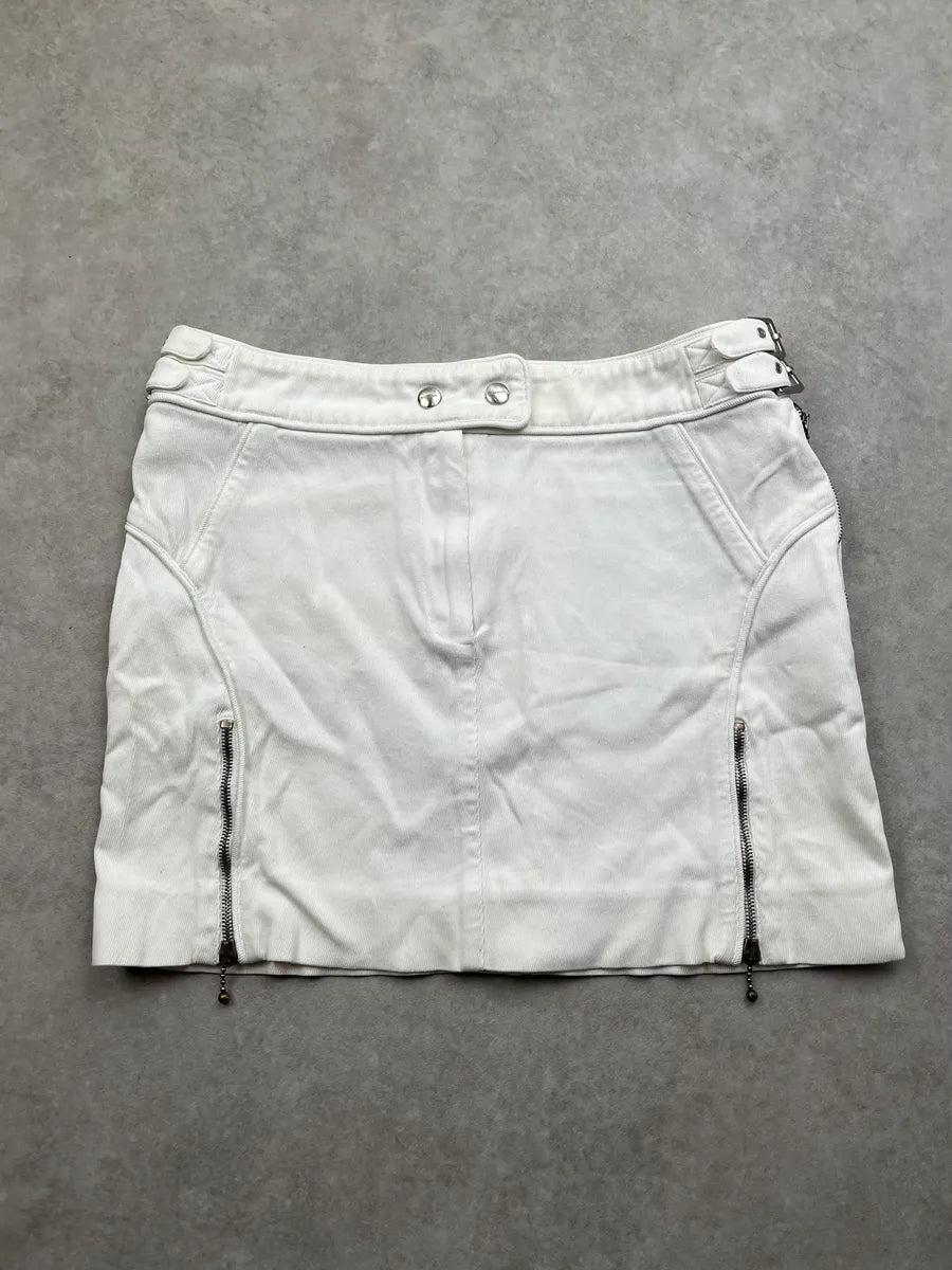 Givenchy Zip White Mini Skirt JghhIFD 0