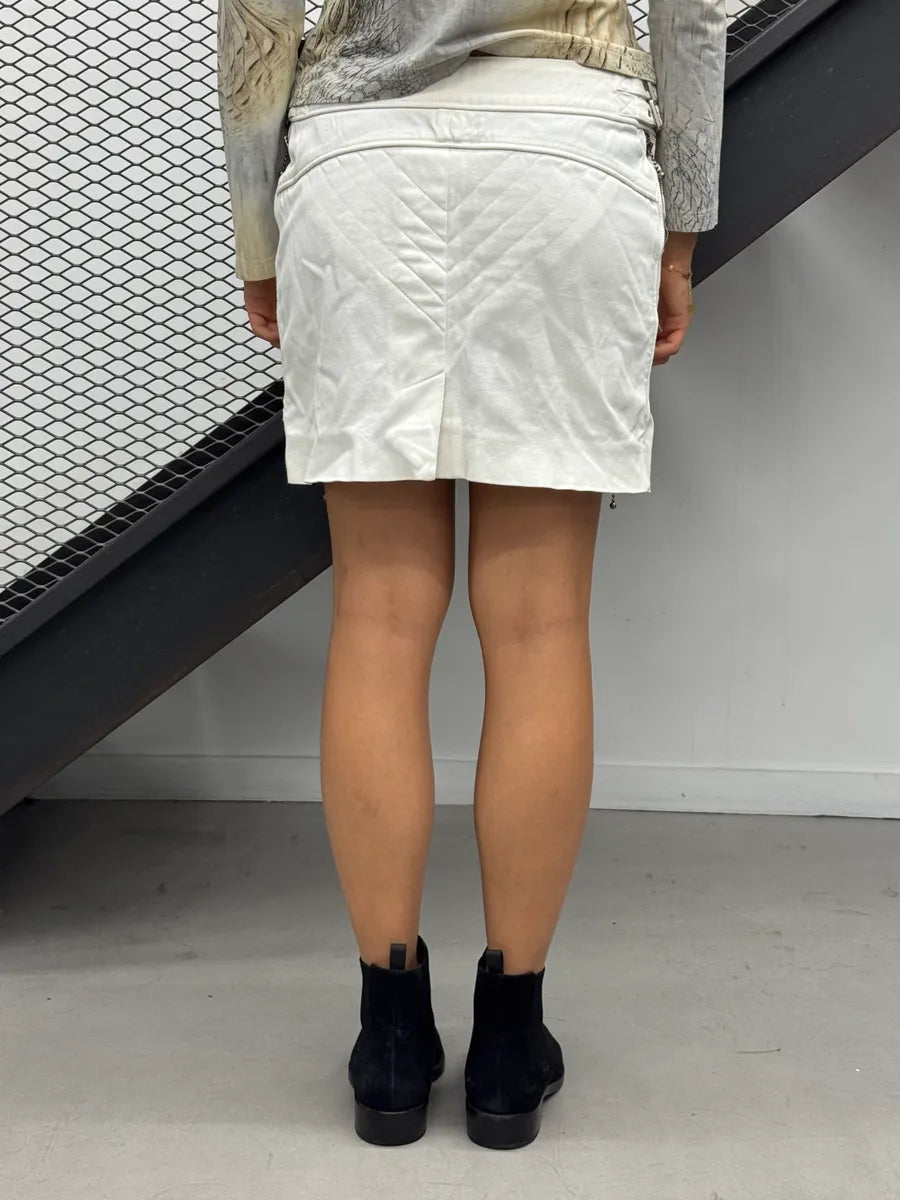 Givenchy Zip White Mini Skirt JghhIFD 3