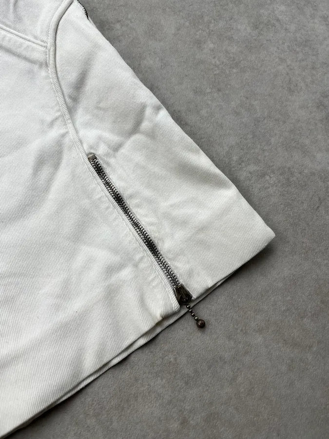 Givenchy Zip White Mini Skirt JghhIFD 5
