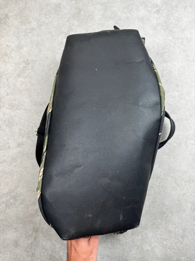 Golden Goose Black & Olive Tiger Camo Travel Bag HtoDtRA 10