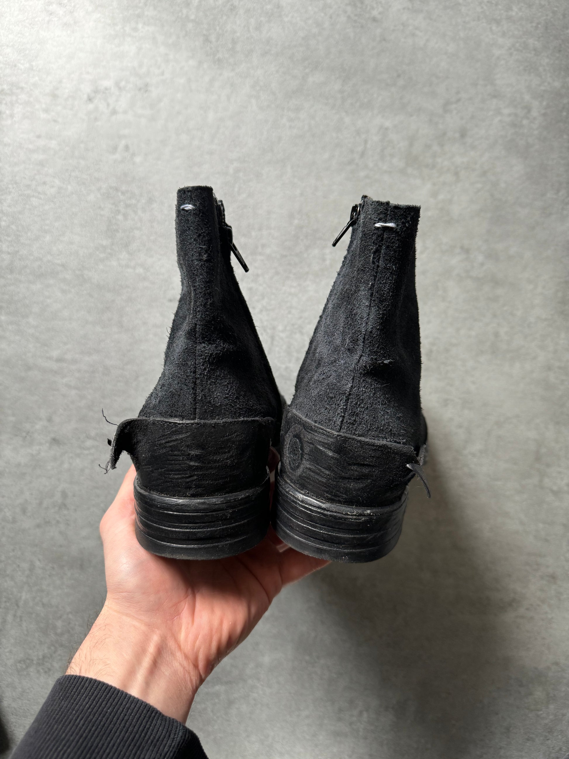 SS2021 Maison Margiela Black Destructured Boots  (40) - 5
