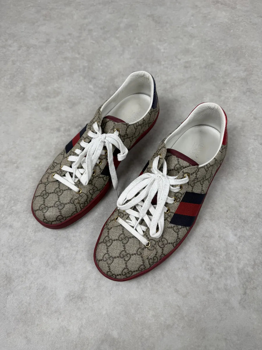 Gucci Ace Propaganda Red Sole Sneakers cMeGgCN 1