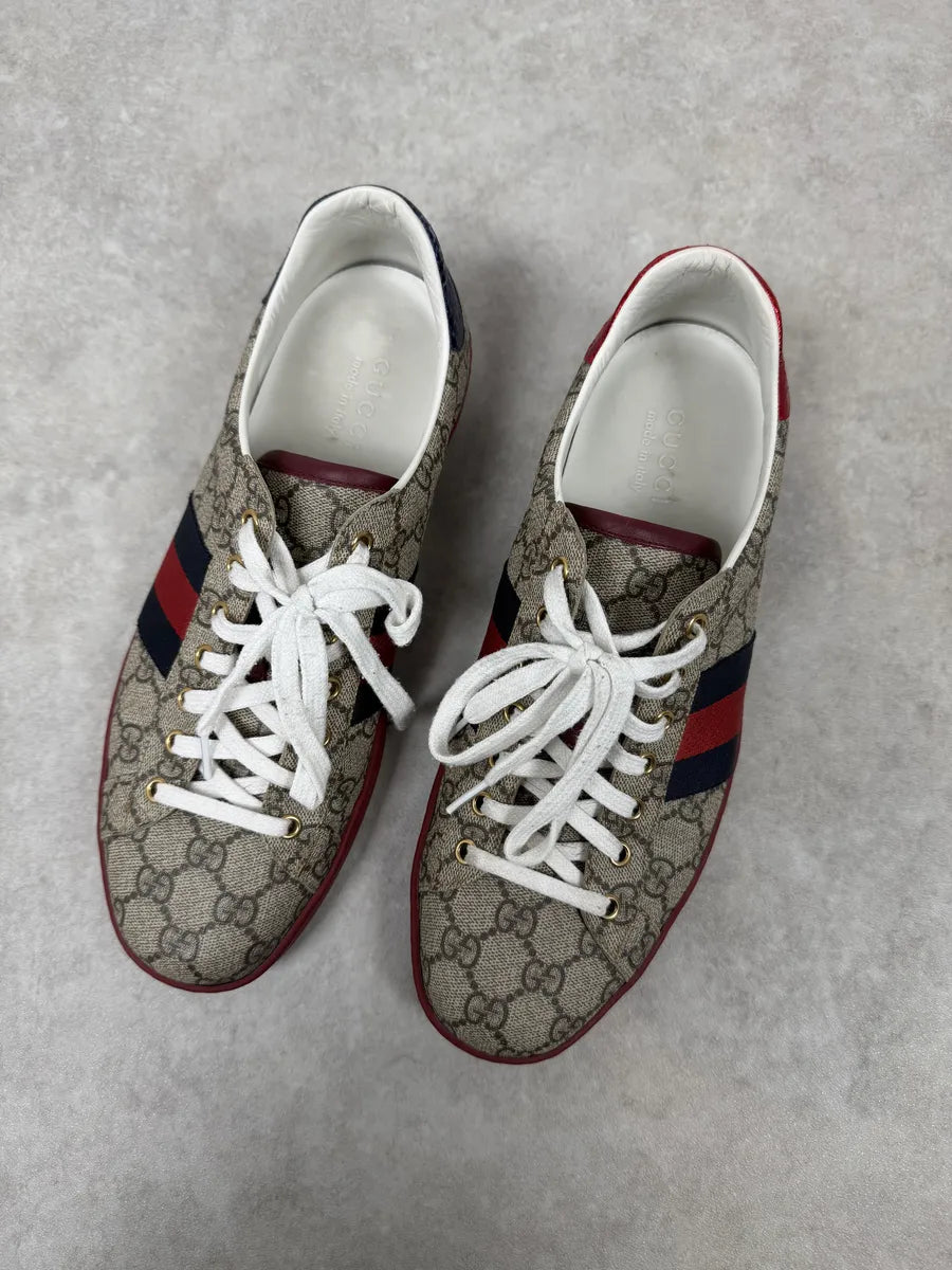 Gucci Ace Propaganda Red Sole Sneakers cMeGgCN 3
