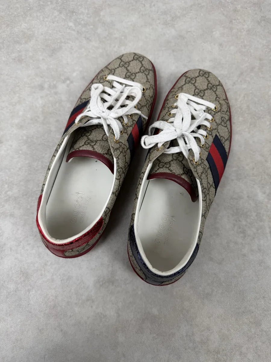 Gucci Ace Propaganda Red Sole Sneakers cMeGgCN 6