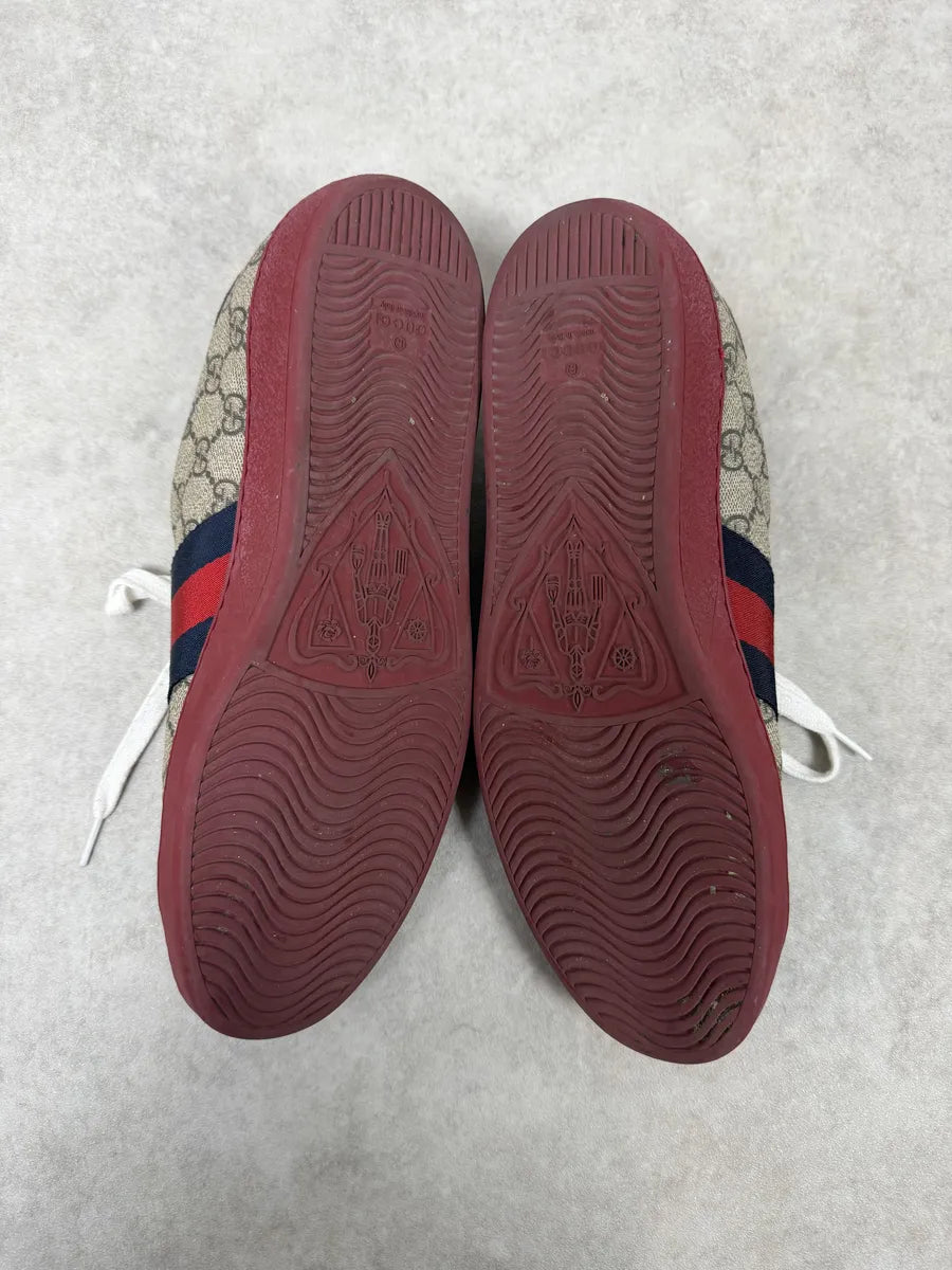 Gucci Ace Propaganda Red Sole Sneakers cMeGgCN 7