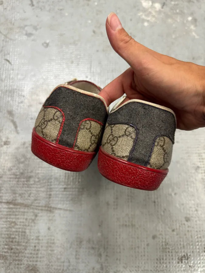 Gucci Ace Propaganda Red Sole Sneakers uEwTunx 4