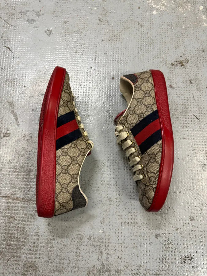 Gucci Ace Propaganda Red Sole Sneakers uEwTunx 5