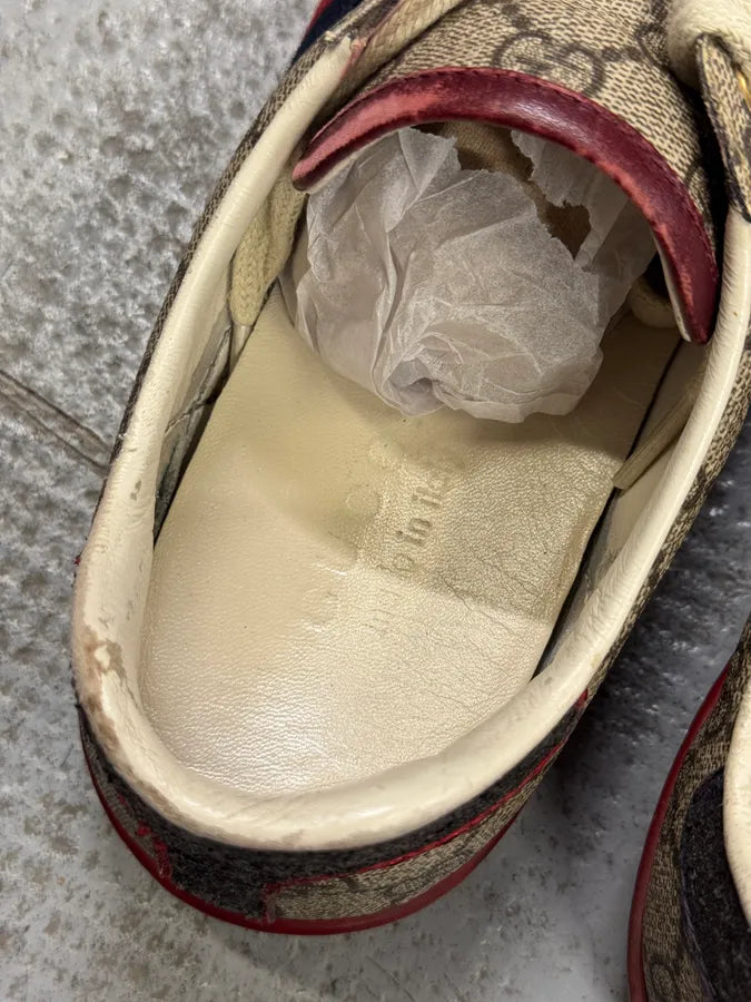 Gucci Ace Propaganda Red Sole Sneakers uEwTunx 7