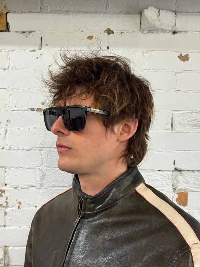 Gucci Aviator Black Italian Sunglasses msGhuQT 2
