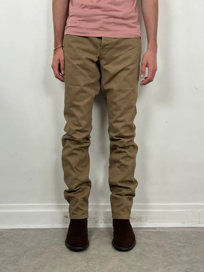 SS2009 Gucci Beige Classy Slim Pants ooVTSKc 1