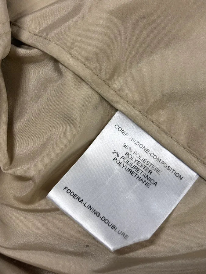 SS2004 Gucci Beige Cropped Nylon Jacket gYtqUIc 11