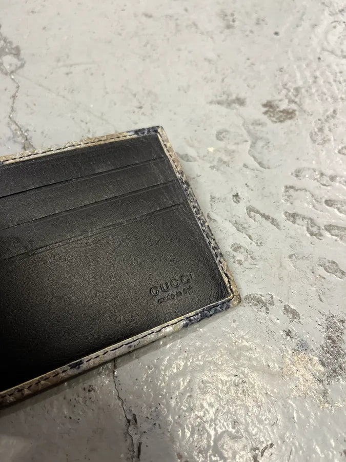 Gucci Beige Python Leather Wallet pHMoUzb 3