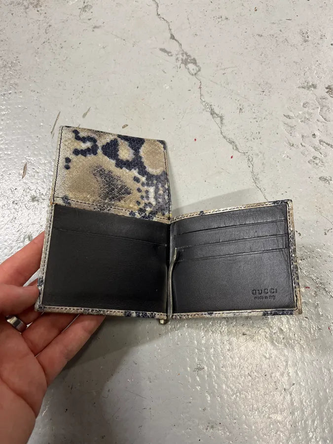 Gucci Beige Python Leather Wallet pHMoUzb 5