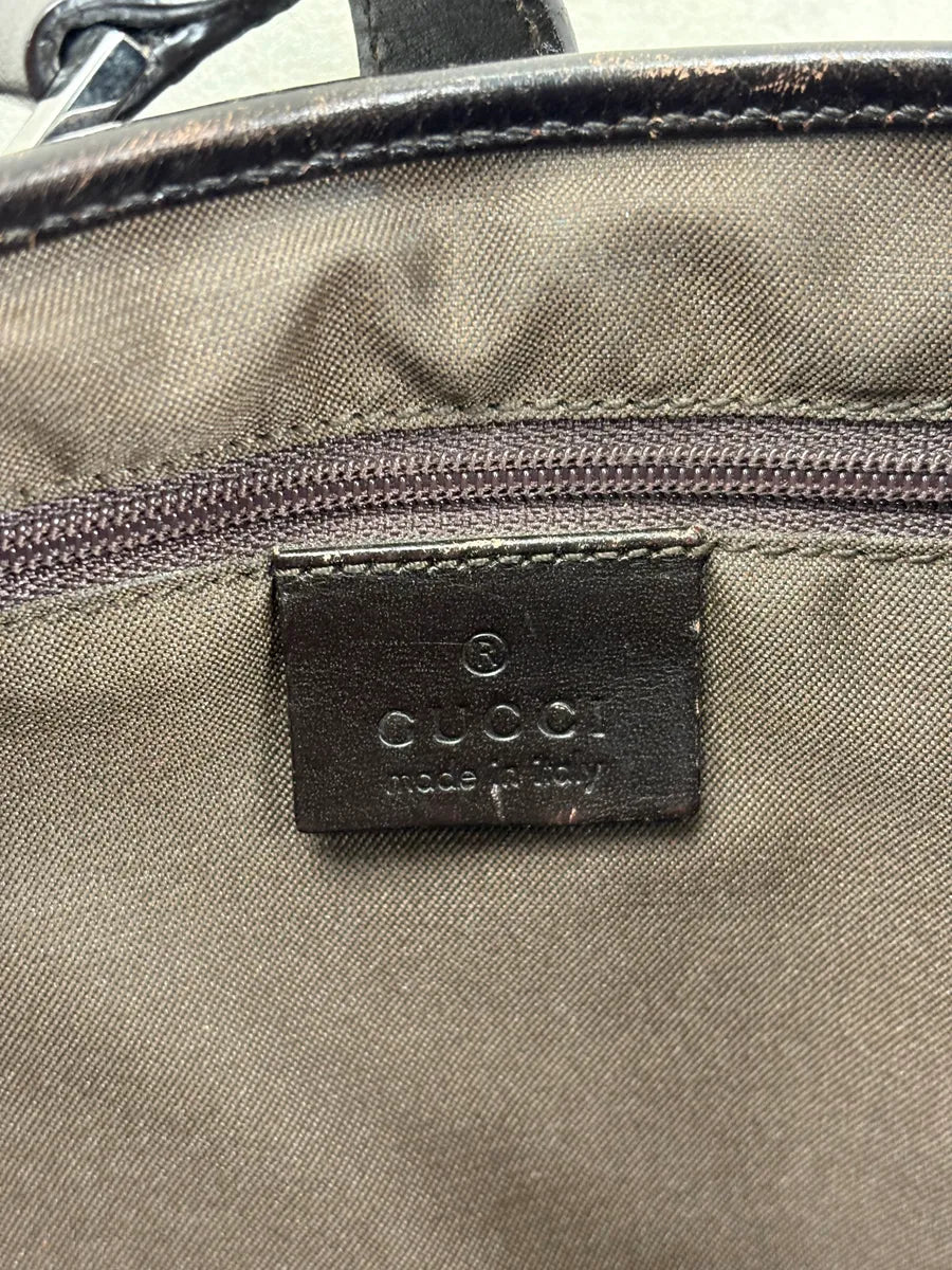 Gucci Beige Signature Monogram Jacquard Jackie Bag hLkDVmi 8