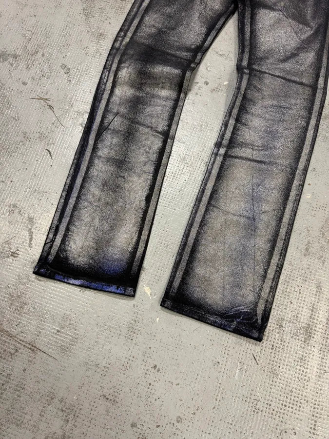 Gucci Black & Silver Skinny Trompe L’oeil Jeans vcSaIOD 11