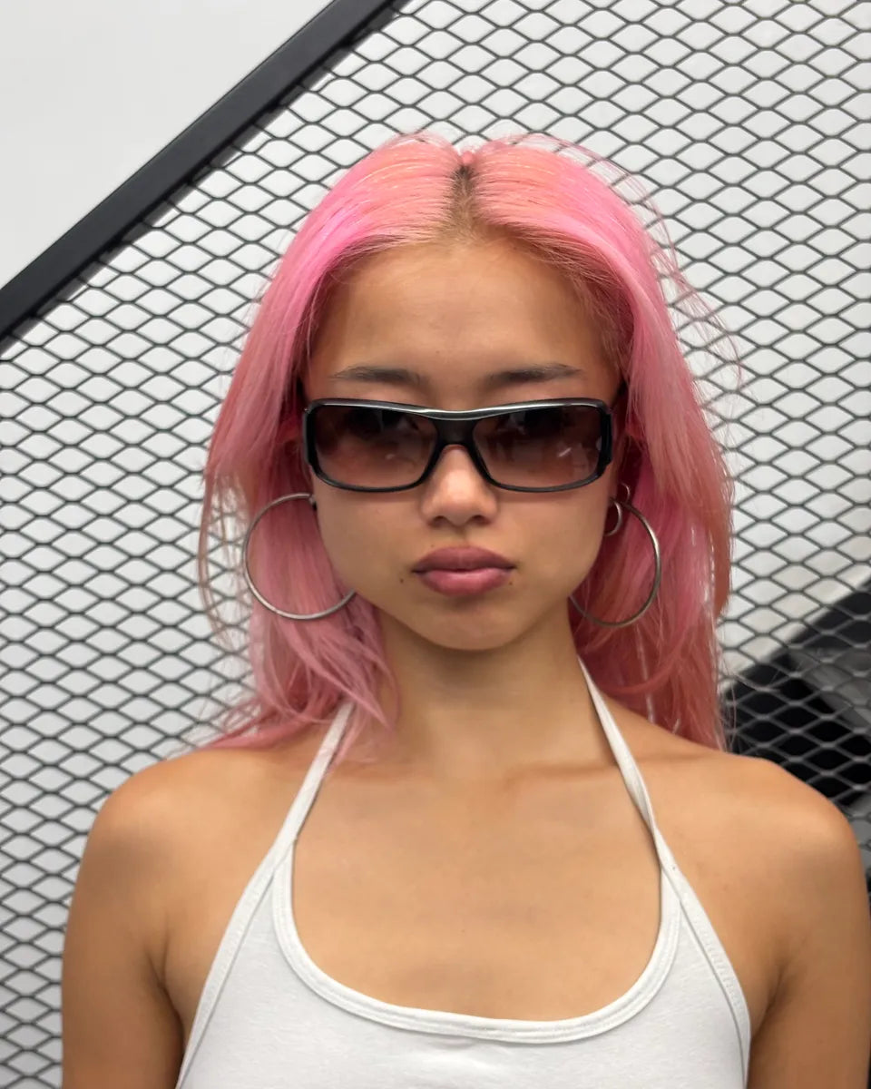 Gucci Black Acetate Rectangular Sunglasses dAIKVLk 0