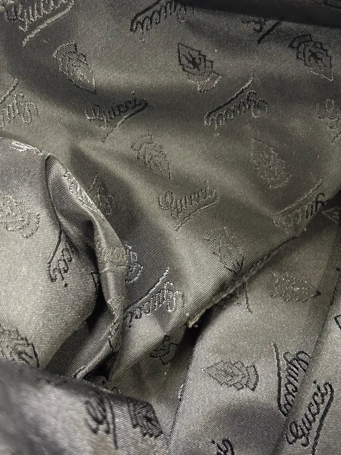SS2008 Gucci Black & Silver Python Leather Tote Bag by Frida Giannini fbWaNxf 9