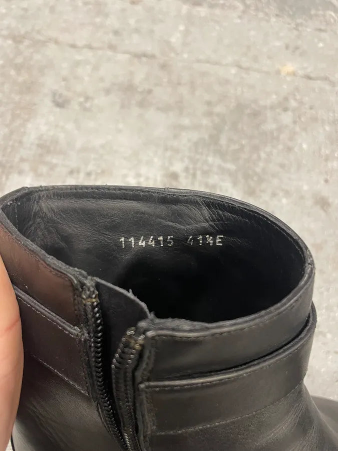 Gucci Black Ankle Leather Boots (42eu/us8.5) 10