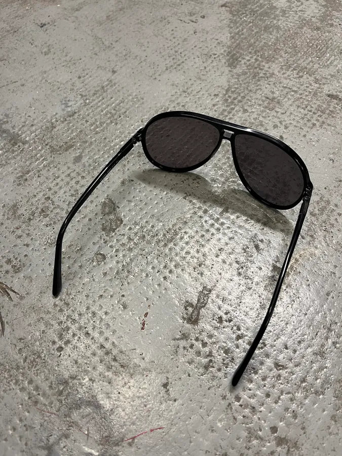 Gucci Black Aviator Pilot Sunglasses tHpKoat 1