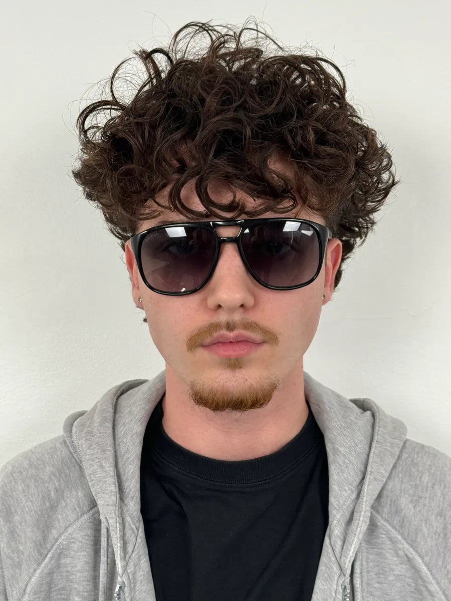 Gucci Black Aviator Sunglasses wOiFGzy 1