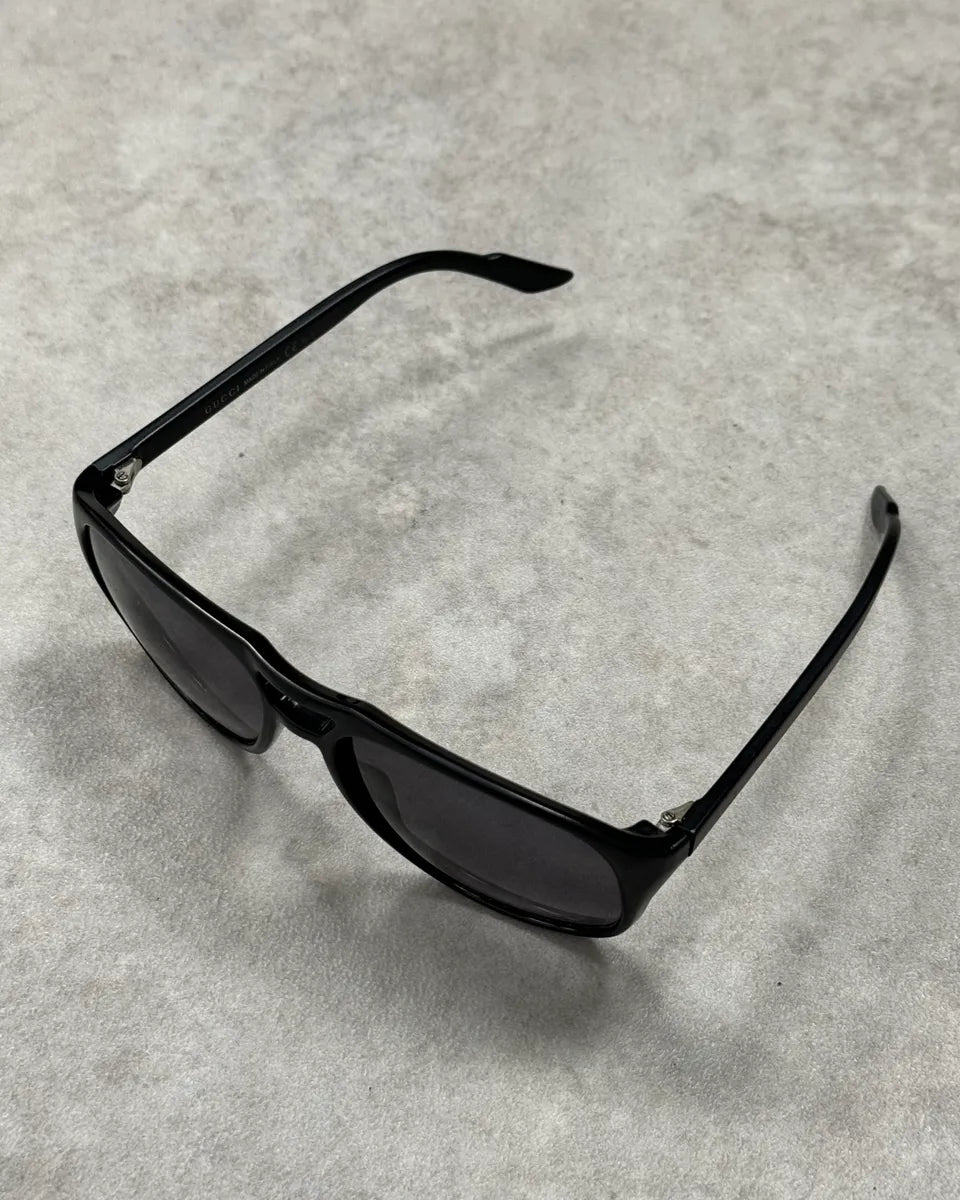 Gucci Black Aviator Sunglasses wOiFGzy 5