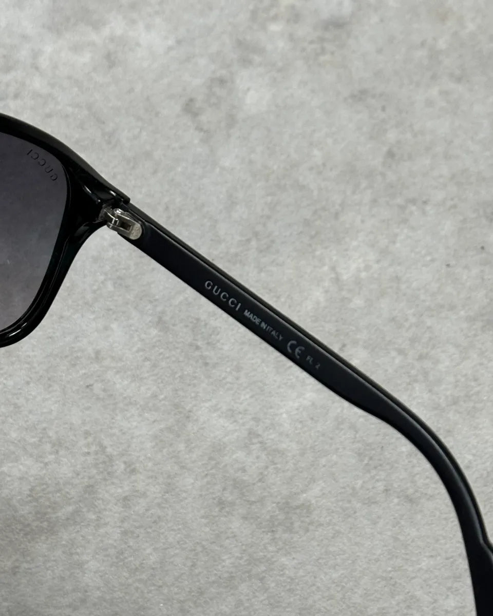 Gucci Black Aviator Sunglasses wOiFGzy 8