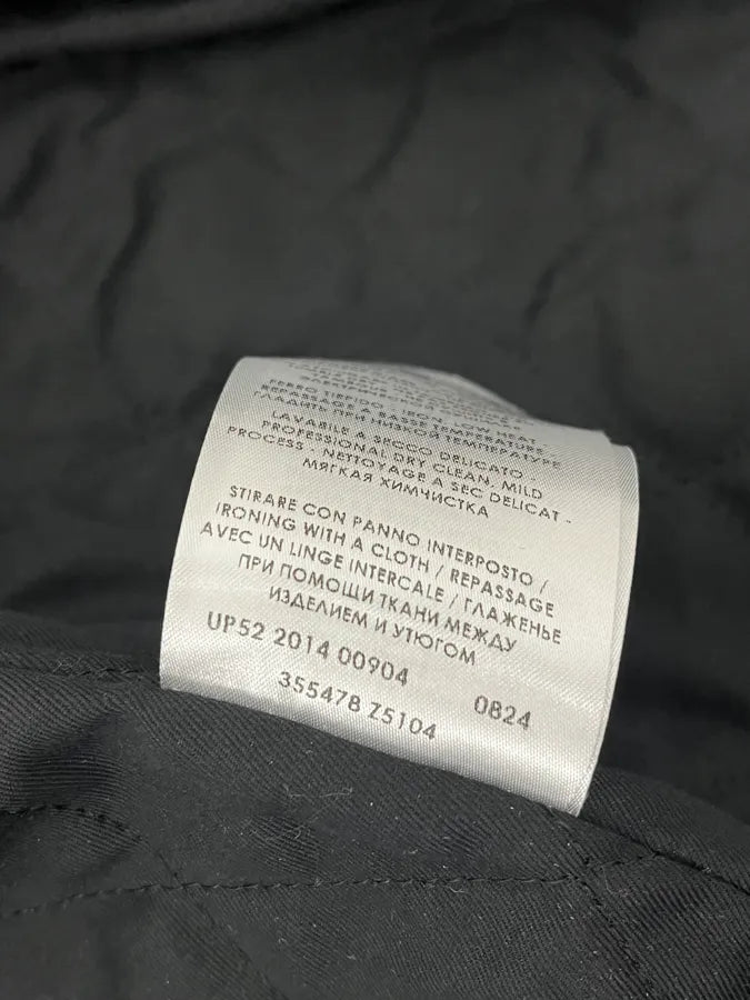 AW2014 Gucci Black Wool Bomber Jacket JaNwSOV 9