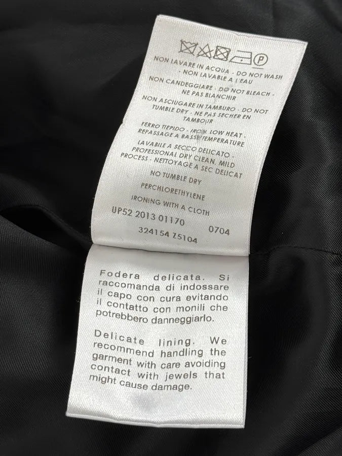 AW2013 Gucci Black Buttoned Classy Wool Officer Coat LkDiIsa 14