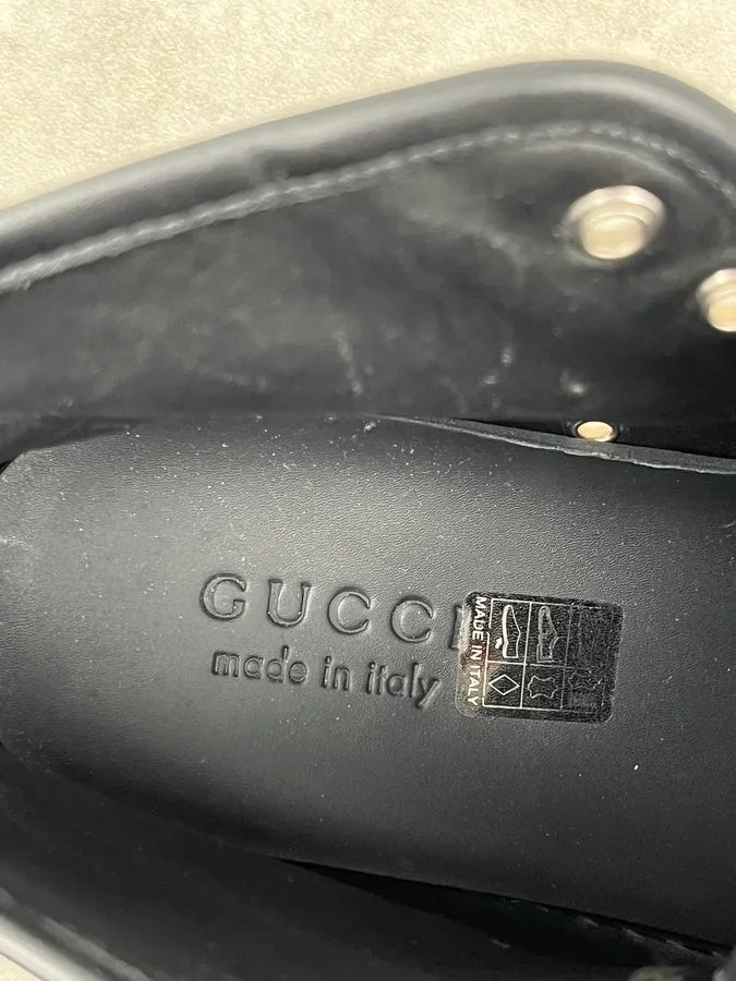 Gucci Black Canvas Monogram High Sneakers oCNBTKy 10