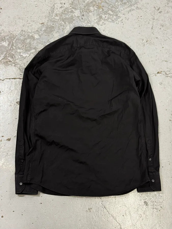 Gucci Black Classic Cotton Shirt iKTELFx 3