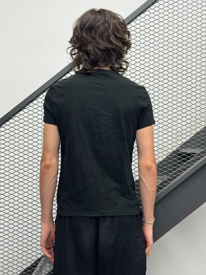 SS2009 Gucci Black Simple Logo T-Shirt NuRUqtf 1