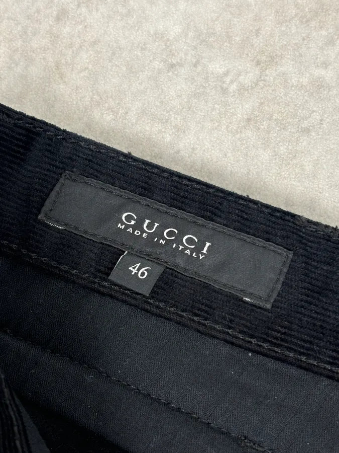 2010s Gucci Black Slim Corduroy Pants  OUpjTpr 10