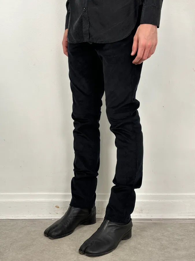 2010s Gucci Black Slim Corduroy Pants  OUpjTpr 2