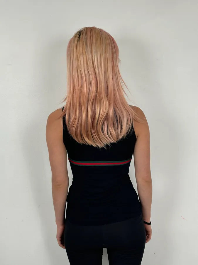 SS2008 Gucci Black Propaganda Bow Tie Top aOGNeqn 2