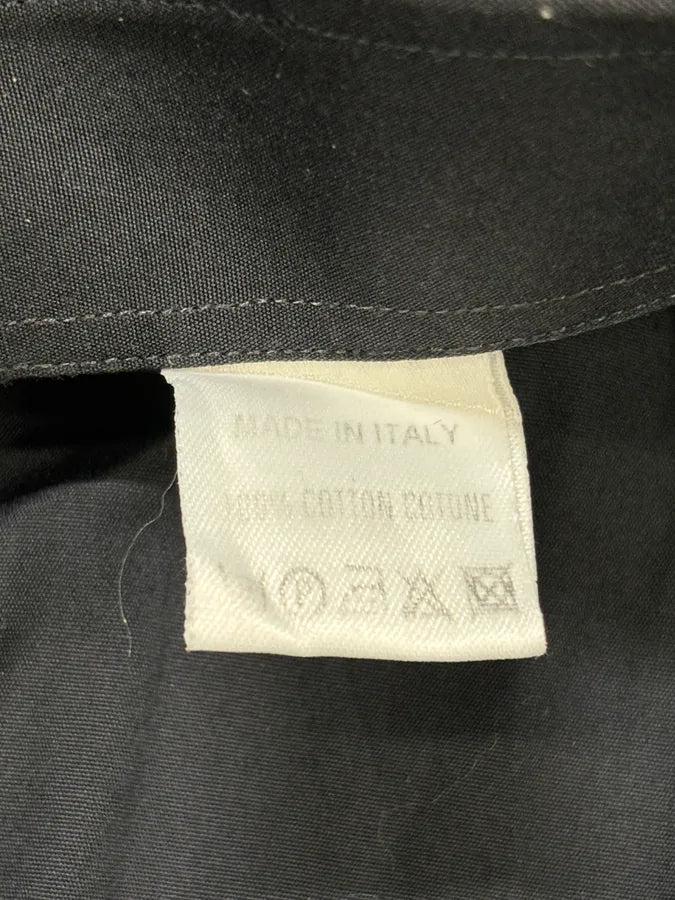 Gucci Black Cotton Military Cargo Shirt RbyQGOU 8